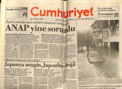 Cumhuriyet Gazetesi 19 Aralık 1988 - Doğum Günü Hediyesi GZ56926 - 1