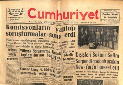 Cumhuriyet Gazetesi 19 Eylül 1960 - Alparslan Türkeşin Konuşması GZ103204 - 1
