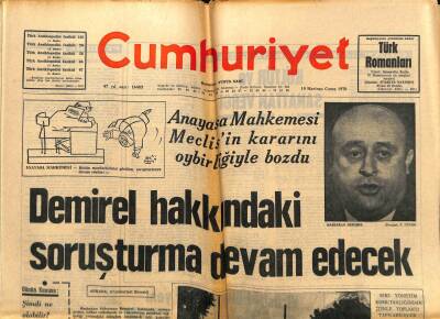 Cumhuriyet Gazetesi - 19 Haziran 1970 - Disk İzmirde Pasif Direnişe Geçti GZ99439 - 1