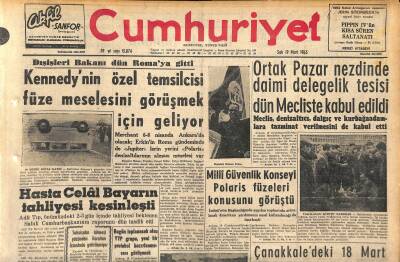 Cumhuriyet Gazetesi 19 Mart 1963 - Tanca Ayakkabı Fabrikası Kapandı , 120 İşçi Açıkta Kaldı GZ120566 - 1