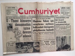 Cumhuriyet Gazetesi 19 Mart 1964- Yurt Dışındaki İşçilerle İlgili Konut Kredisi Tasarısı Meclise Verildi GZ6426 - 1