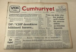 Cumhuriyet Gazetesi 19 Mart 1975 GZ1572 - 1