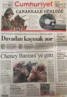 Cumhuriyet Gazetesi 19 Mart 2008-İstanbulun Risk Haritası Değişti GZ45407 - 2