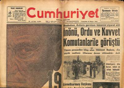 Cumhuriyet Gazetesi 19 Mayıs 1962 - Suriye 400 Vatandaşımızı İade Etmedi GZ96925 - 1