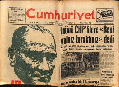 Cumhuriyet Gazetesi 19 Mayıs 1963 - Bursada 125 Aile Kızının Fuhşa Teşvik Olunduğu Anlaşıldı GZ81336 - 1