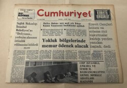 Cumhuriyet Gazetesi 2 Aralık 1974 GZ1408 - 2