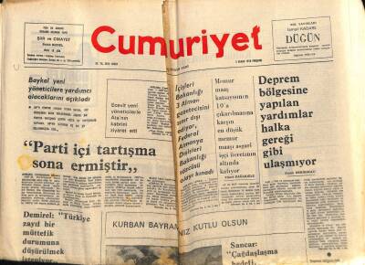 Cumhuriyet Gazetesi 2 Aralık 1976 - Bakan Ergenekon Bütçeyi Sosyal Muhtevası Yüksek Olarak Niteledi GZ70047 - 2