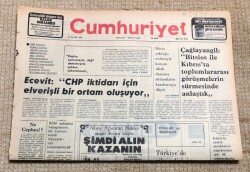 Cumhuriyet Gazetesi 2 Ekim 1977 GZ62 - 2