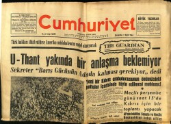 Cumhuriyet Gazetesi 2 Eylül 1964 - Topkapı Müzesi Soyulmuş GZ69556 - 1