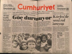 Cumhuriyet Gazetesi 2 Eylül 1988 - Körfezde Yeni Rol Arayışı GZ64452 - 2