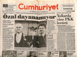 Cumhuriyet Gazetesi 2 Eylül 1991 - İstanbulda 2500 Kilometrelik Boru Hattının Yüzde 80i Döşendi GZ69648 - 1