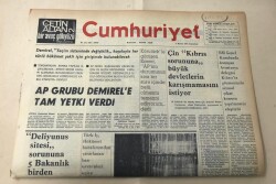 Cumhuriyet Gazetesi 2 Kasım 1974 GZ1379 - 2