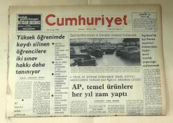 Cumhuriyet Gazetesi 2 Mart 1974 GZ586 - 1