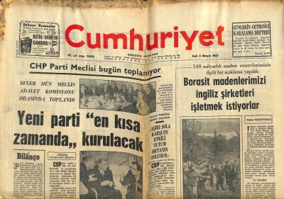 Cumhuriyet Gazetesi 2 Mayıs 1967 - Yunanistandaki Depremde 1600 Ev Tamamen Yıkıldı GZ85442 - 1