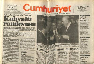 Cumhuriyet Gazetesi 2 Şubat 1986 - Türkiyenin Stratejik Önemi Artıyor GZ56816 - 1