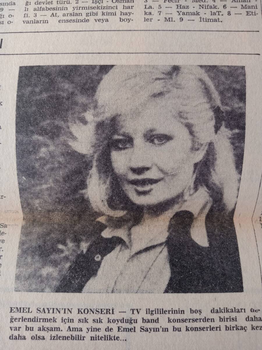 Cumhuriyet Gazetesi 2 Temmuz 1975 - Emel Sayın Konser - Muhammed Ali: Yerimi Ancak Bugner Doldurabilir! GZ143456 - 2