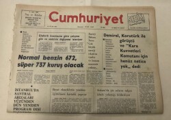 Cumhuriyet Gazetesi 20 Ağustos 1977 GZ1366 - 1