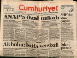 Cumhuriyet Gazetesi 20 Ekim 1990 - Mantar Faciası Bir Haftada 11 Ölü GZ62231 - 1