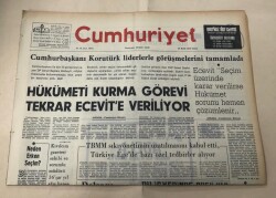 Cumhuriyet Gazetesi 20 Eylül 1974 GZ1515 - 2