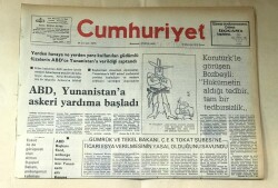 Cumhuriyet Gazetesi 20 Haziran 1975 GZ534 - 2