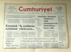 Cumhuriyet Gazetesi 20 Mayıs 1975 GZ565 - 1