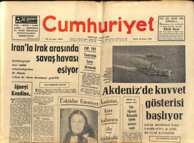 Cumhuriyet Gazetesi 20 Nisan 1969 - Demirel , Yunanlıların Turizm Propagandasını Eleştirdi GZ88402 - 1