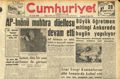 Cumhuriyet Gazetesi 20 Şubat 1963 - Keban Projesini Hazırlayacak Olan Amerikalı Mühendisler Çalışmalarına Başladılar GZ120601 - 1