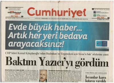 Cumhuriyet Gazetesi 20 Şubat 2011 - 1960lardan Bu Yana Kendini Bale Sanatına Adayan Meriç Sümennin 50. Sanat Yılı Özel Bir Törenle Kutlandı GZ48062 - 1