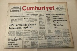 Cumhuriyet Gazetesi 21 Ekim 1975 GZ1663 - 2