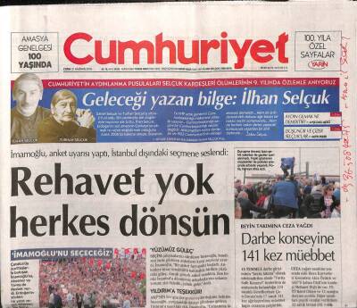 Cumhuriyet Gazetesi 21 Haziran 2019 - Semiha Berksoy Opera Vakfının Düzenlediği Opera Ödülleri Sahiplerini Buldu GZ95247 - 1