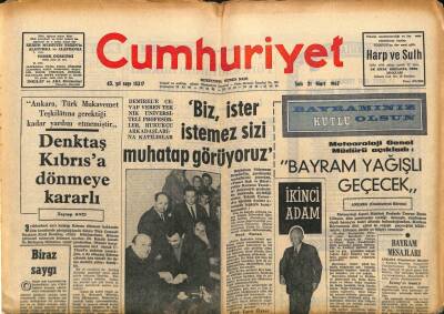 Cumhuriyet Gazetesi 21 Mart 1967 - MKE Müdür Muavininin Diploması da Sahteymiş GZ96939 - 1