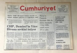 Cumhuriyet Gazetesi 21 Ocak 1976 GZ505 - 2