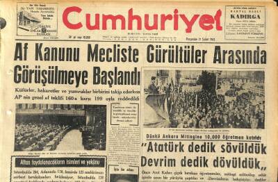 Cumhuriyet Gazetesi 21 Şubat 1963 - Votka İhraç Ediyoruz - Kavel Fabrikası İşvereninin Davranışı Lokavt Sayılmadı GZ120600 - 1