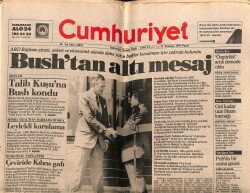 Cumhuriyet Gazetesi 21 Temmuz 1991 - Osman Olcay Lozanla Oynanamaz GZ72238 - 1