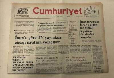 Cumhuriyet Gazetesi 22 Ağustos 1977 GZ1368 - 2