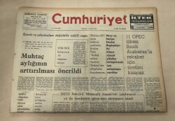 Cumhuriyet Gazetesi 22 Aralık 1976 GZ1125 - 1