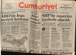 Cumhuriyet Gazetesi 22 Ekim 1987 - ABDde İran Terörü Korkusu GZ62242 - 1