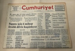 Cumhuriyet Gazetesi 22 Eylül 1975 GZ1636 - 1