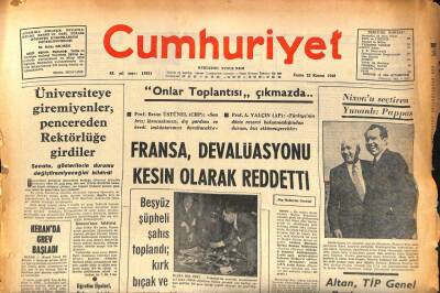 Cumhuriyet Gazetesi 22 Kasım 1968 - Batur , Yine Ticaret Odası Başkanı Oldu GZ86056 - 1