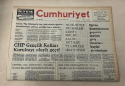 Cumhuriyet Gazetesi 22 Kasım 1976 GZ1097 - 2