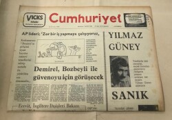 Cumhuriyet Gazetesi 22 Mart 1975 GZ1575 - 1