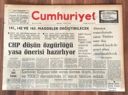 Cumhuriyet Gazetesi 22 Mayıs 1974 GZ241 - 2