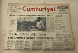 Cumhuriyet Gazetesi 22 Mayıs 1977 GZ1277 - 1