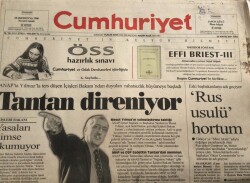 Cumhuriyet Gazetesi 22 Mayıs 2001-GAP Esrarın Merkezi GZ45214 - 1