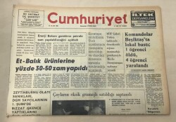 Cumhuriyet Gazetesi 22 Ocak 1977 GZ1156 - 2
