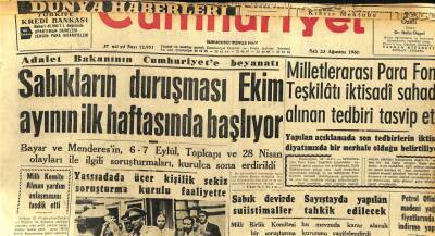 Cumhuriyet Gazetesi 23 Ağustos 1960 - Fezadan Dönen Köpekler GZ110068 - 1