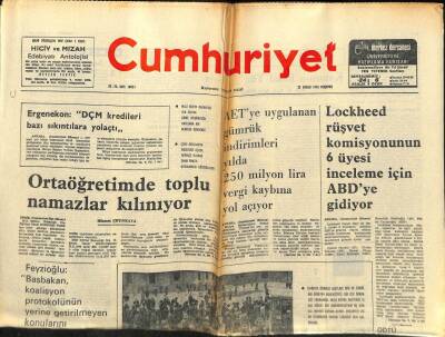 Cumhuriyet Gazetesi 23 Aralık 1976 - AETye Uygulanan Gümrük İndirimleri Yılda 250 Milyon Lira Vergi Kaybına Yol Açıyor GZ88335 - 1