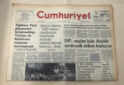 Cumhuriyet Gazetesi 23 Eylül 1974 GZ1518 - 1
