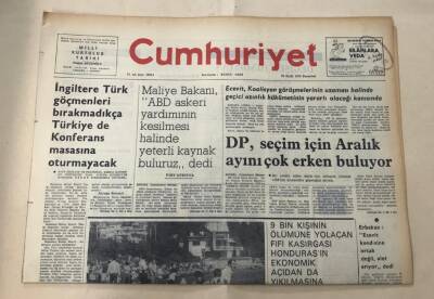 Cumhuriyet Gazetesi 23 Eylül 1974 GZ1518 - 2