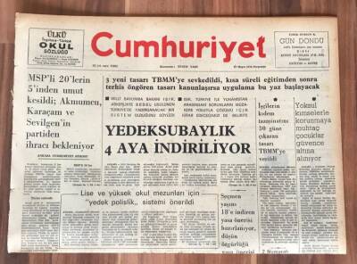 Cumhuriyet Gazetesi 23 Mayıs 1974 GZ240 - 2